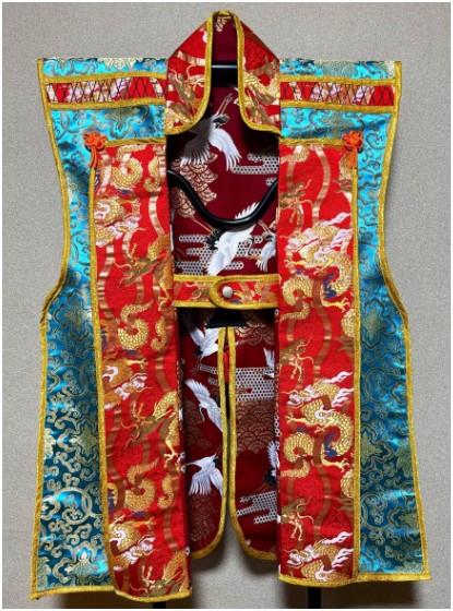 Azure Crane Jinbaori front