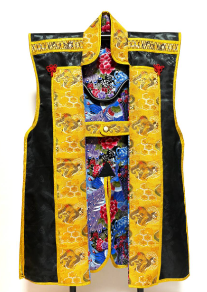 Black & Gold Jinbaori front